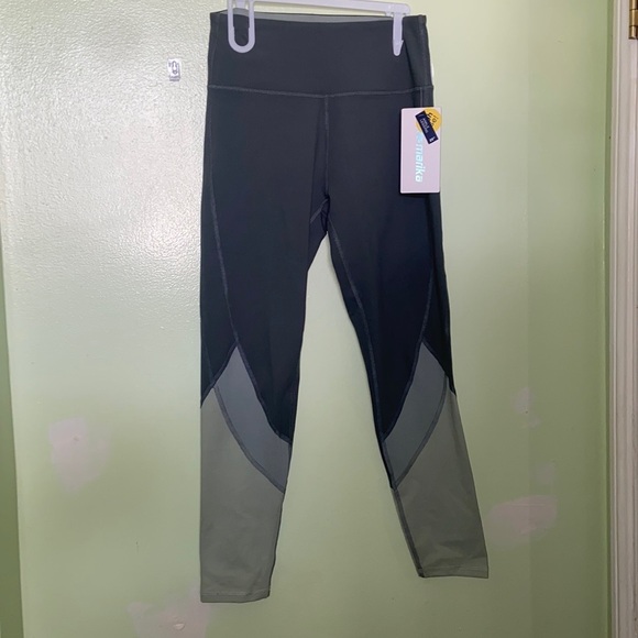 Marika Women's Aura High-Rise Ankle Leggings - 4" Waistband, Pockets, 25" Inseam, Moisture-Wicking - View #9